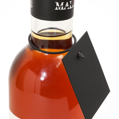 Palacknyakra karika ártartó - FEKETE (100db/cs)