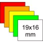 19x16mm - METO EC 1619 eredeti árazószalag