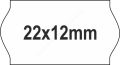 22x12mm fehér árazógépszalag (10tek/cs)