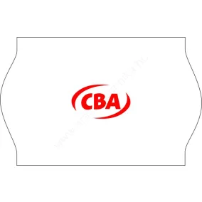 26x16mm CBA - ORIGINAL árazócímke