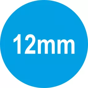 12mm körcímke KÉK jelölőpont (1.400db/tekercs)