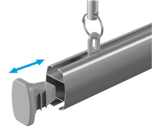 Függesztősín -hez SKYTRACK ZÁRÓKUPAK