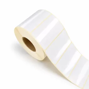 60x40mm PP Gloss White címke (1.000db/40)