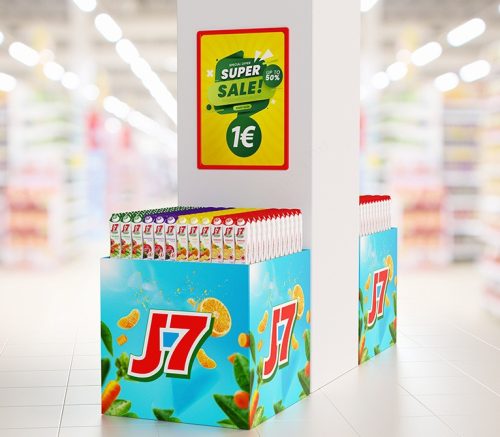 Plakátkeret A2 piros (594x420 mm)