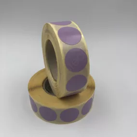 20mm körcímke - LILA P.2572 (1.000 db/tek)