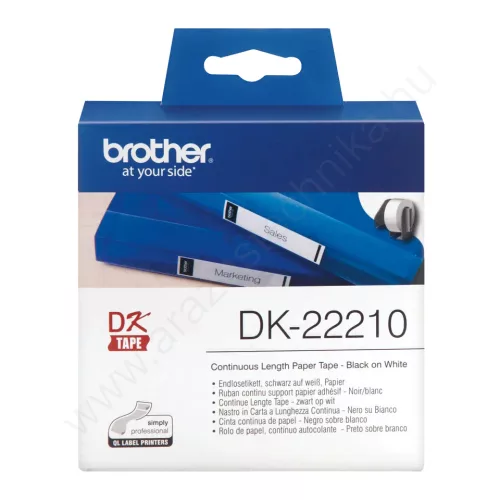 Brother DK-22210 folyamatos címke 29mmx30,48m
