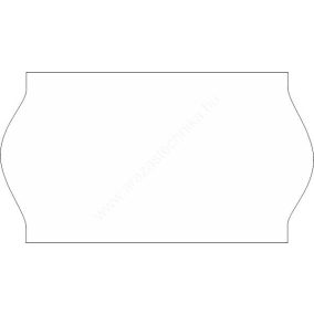   22x12mm METO árazószalag (5) hűtőházi ragasztóval (nem perforált)