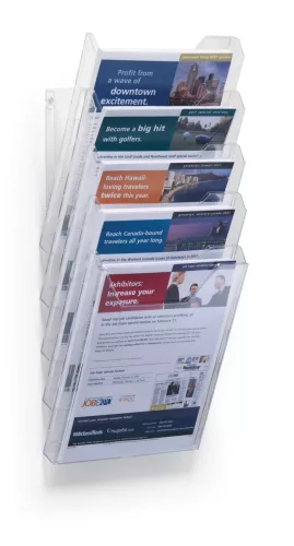 Prospektustartó COMBIBOXX SET XL (8586-19) A4 fali-asztali (5)