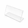 Árcímke tartó plexi 100x55 mm