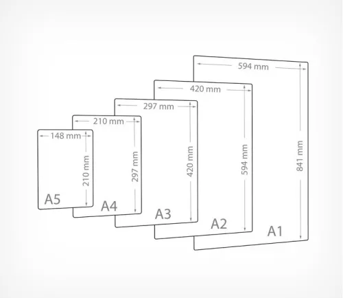A3 fekete PVC lap (297x420mm) folyékony krétával írható