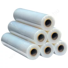   Kézi sztreccs fólia 2,5 kg 50 cm széles 23 mikron - átlátszó