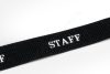 Nyakpánt 20 "STAFF" - fekete (8239-01)