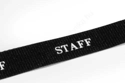Nyakpánt 20 "STAFF" - fekete (8239-01)