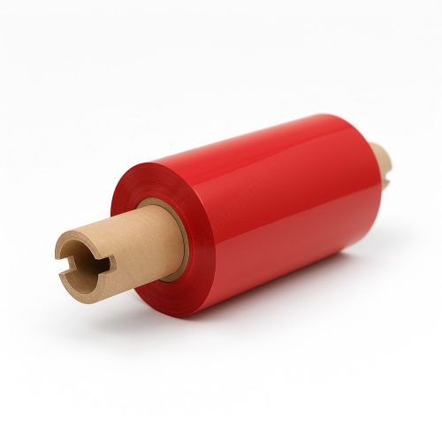 WAX-RESIN 110mmx74m OUT 1/2" festékszalag - PIROS