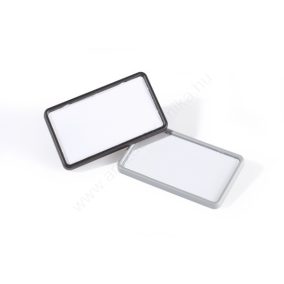 CLIP CARD mágneses névkitűző 40x75mm (8129-01) - fekete