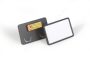 CLIP CARD mágneses névkitűző 40x75mm (8129-01) - fekete