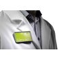 CLIP CARD mágneses névkitűző 40x75mm (8129-01) - fekete