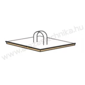 Függesztő öntapadós tappancs 25x25 mm