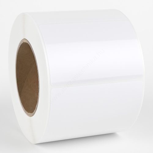 80x40mm PP Gloss White címke (1.000db/40)
