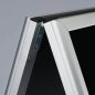 A1 megállítótábla 28mm alu profil - EXKLUZÍV fekete