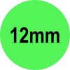 12mm körcímke ZÖLD FL jelölőpont (1.400db/tekercs)