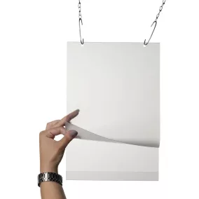 Plakáttok függeszthető lyukkal - A1 álló PVC laptartó