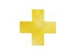   Padlójelölő alakzat R9 - KERESZT (10db) (1701-04) - sárga
