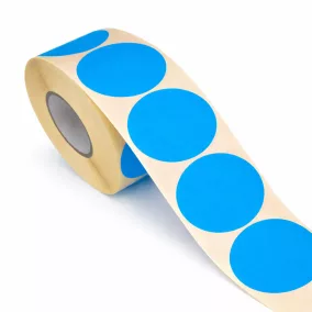 38mm KÉK körcímke (1.000 db/tek)