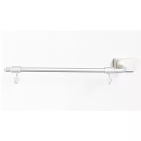   Zászló tartó, bannertartó 25 cm széles poszterhez (fehér - mágnes)