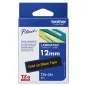 Brother P-touch 12mm FEKETE-ARANY TZe-334 szalagkazetta
