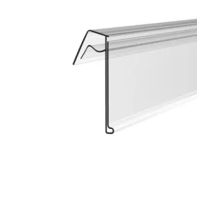 Darabolt AKASZTÓS ársín (KE) 100x40mm - átlátszó