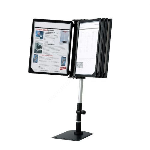Kasszainfó 10db A4 keret+PVC (dönthető szár)