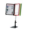 Kasszainfó 10db A4 keret+PVC (dönthető szár)