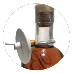 RF palacknyakra Bottle Tag - rugós