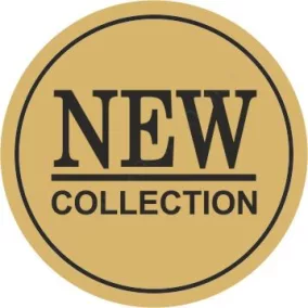 30mm körcímke - NEW COLLECTION - arany (1000db/40)