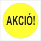 35mm AKCIÓ - fluo CITROM körcímke (1.000 db/tek)