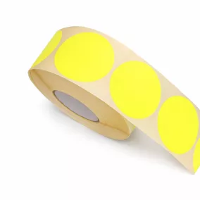 35mm fluo CITROM körcímke (1.000db/40)