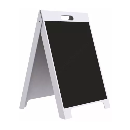 Műanyag megállítótábla fogantyúval 50x83cm - KRÉTÁS