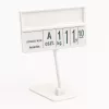 Árkazetta tartó TALP + 10cm szár - FEHÉR