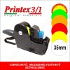 PRINTEX 3/1 T3736  (MAXI 7 + szöveglemez) árazógép