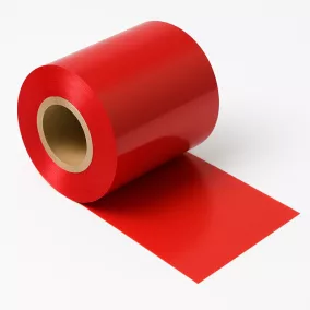 WAX-RESIN  60mmx300m OUT 1" festékszalag - piros