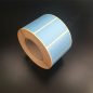 50x25mm TT papír címke (1.000db/40) - KÉK