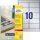 L6012-20 Avery ipari ezüst poliészter címke 96 x 50,8 mm