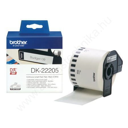 Brother DK-22205 folyamatos etikett 62mmx30,48 méter