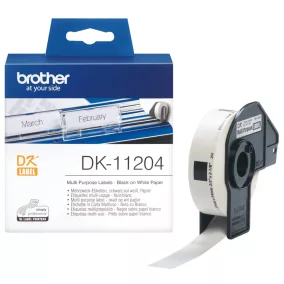 Brother DK-11204 öntapadó címke 17x54mm