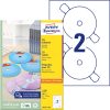 L7676-100 Avery nagyfedőképességű CD címke - SuperSize 117 mm