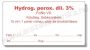 Gyógyszertári címke 38x70mm KÜLSŐLEG piros MAGISZTRÁLIS címke +azonosító szöveg