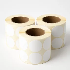 20mm körcímke TT papír (2x1000 db) erős ragasztó
