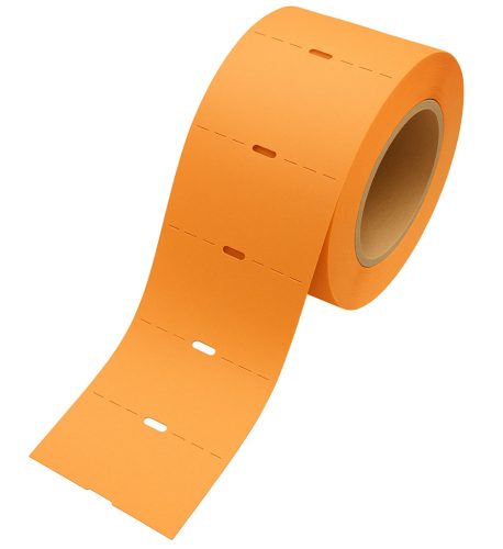 Polccímke 55x38 mm THERMO (1.000db/tek) - narancs