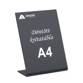 Döntött krétatábla A4